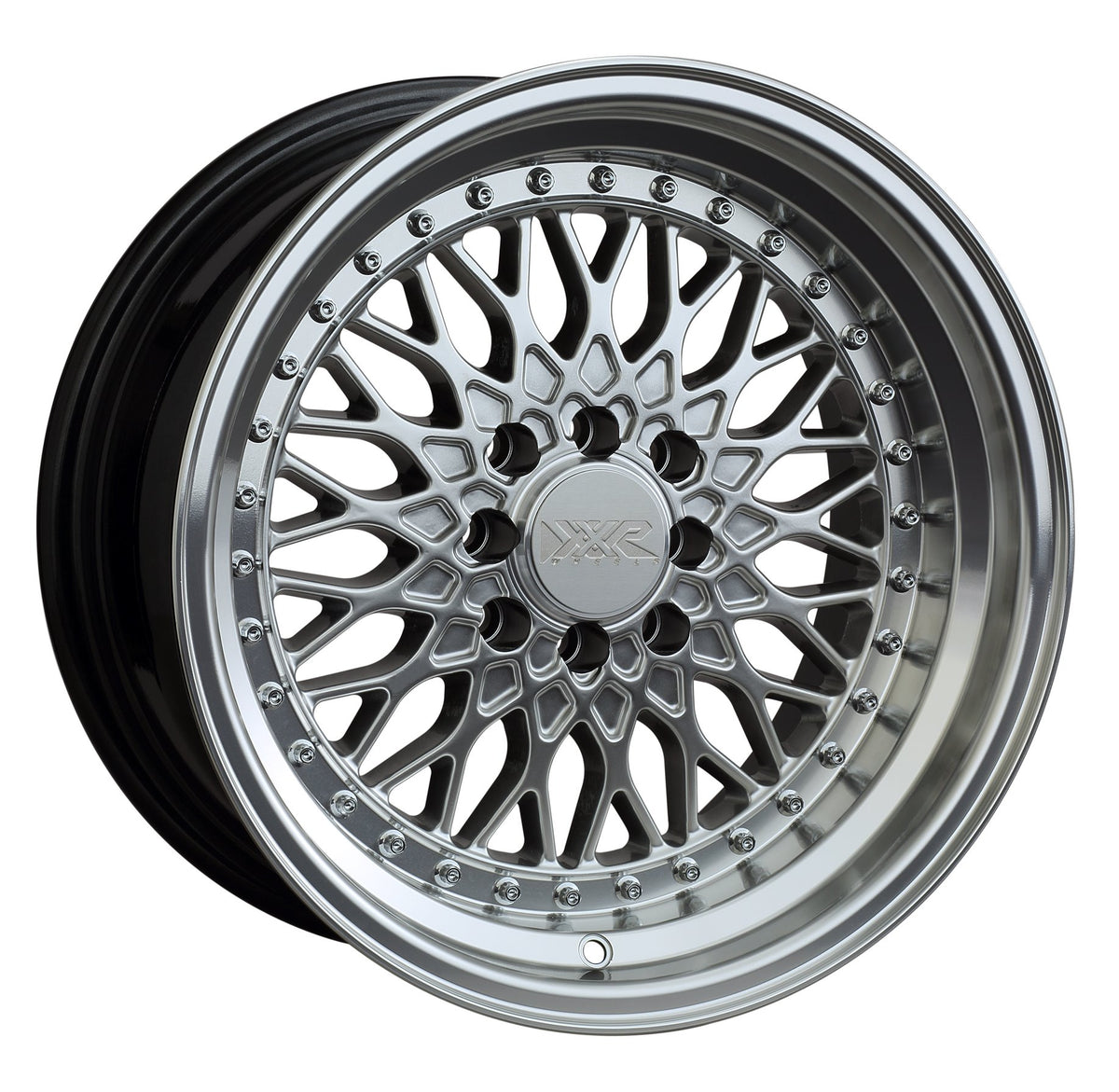 XXR Wheels 536 Hyper Silver / ML 16x8 +20 4x100|4x114.3 73.1mm - Wheelwiz