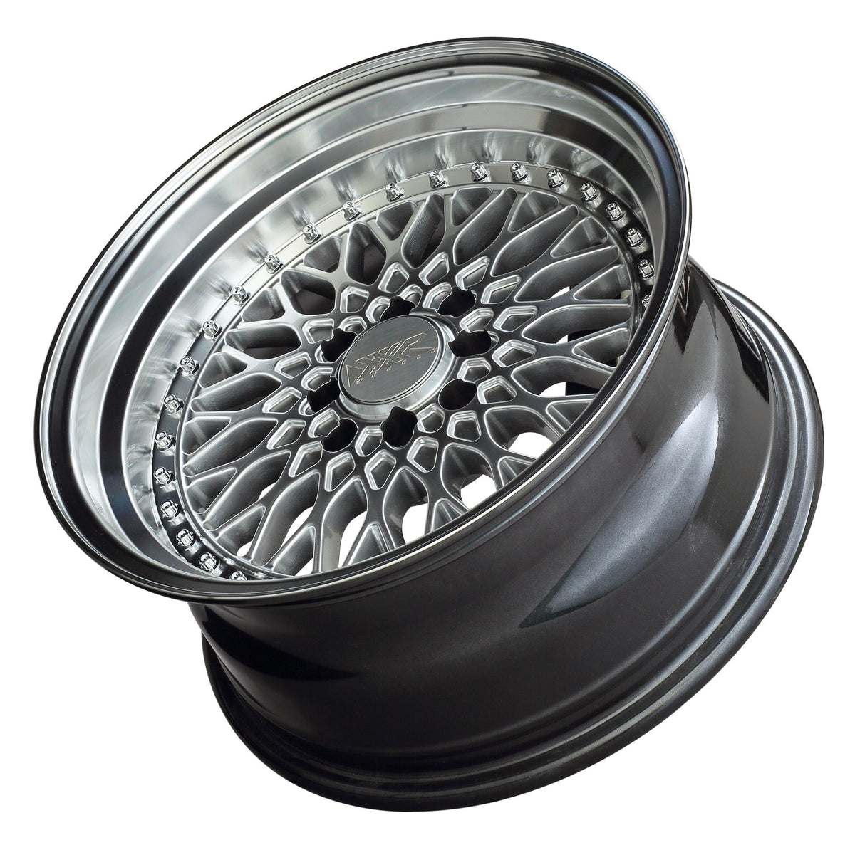 XXR Wheels 536 Hyper Silver / ML 15x8 +20 4x100|4x114.3 73.1mm - Wheelwiz