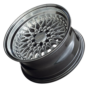XXR Wheels 536 Hyper Silver / ML 15x8 0 4x100|4x114.3 73.1mm - Wheelwiz