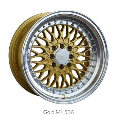 XXR Wheels XXR 536 Hyper Gold / Ml 16x8 +20 4x100|4x114.3mm 73.1mm - Wheelwiz