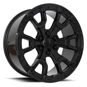 Factory Reproductions FR 99 Gloss Black 20x9 +20 6x139.7mm 93.1mm