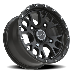 Vision Wheel 545 Satin Black 14x7 +13 4x136mm 111mm - Wheelwiz
