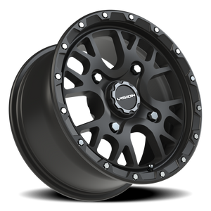 Vision Wheel 545 Satin Black 14x7 +38 4x136mm 111mm - Wheelwiz
