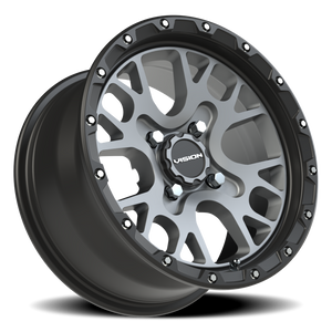 Vision Wheel 545 Satin Grey 14x7 +13 4x110mm 86mm - Wheelwiz