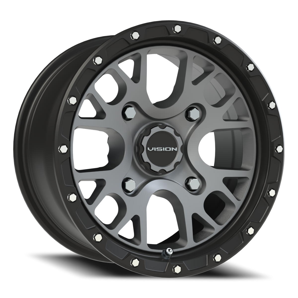 Vision Wheel 545 Satin Grey 14x7 +13 4x136mm 111mm - Wheelwiz