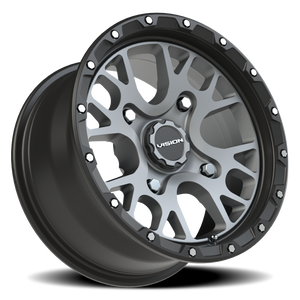 Vision Wheel 545 Satin Grey 14x7 +13 4x156mm 131.1mm - Wheelwiz
