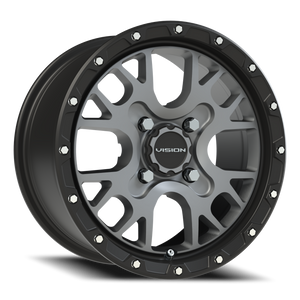 Vision Wheel 545 Satin Grey 14x7 +38 4x110mm 86mm - Wheelwiz