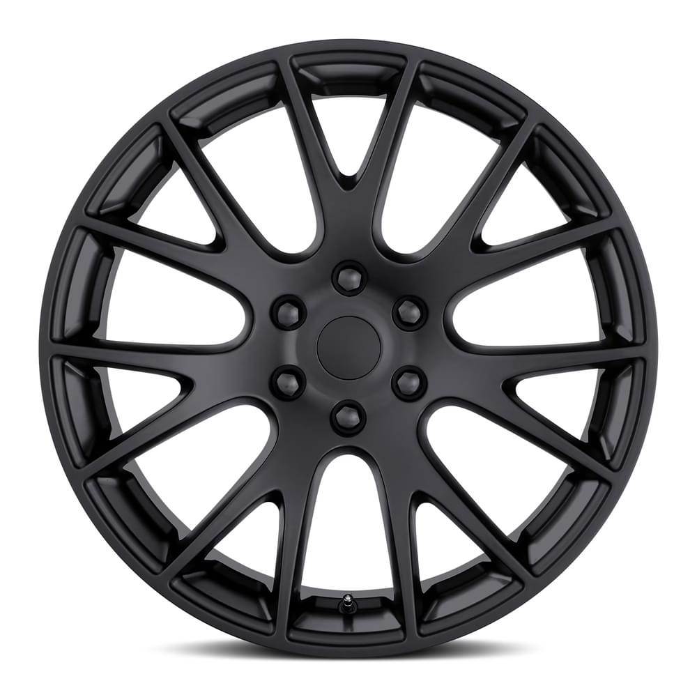 Factory Reproductions FR 70 Satin Black 22x10 +25.4 6x139.7mm 77.8mm