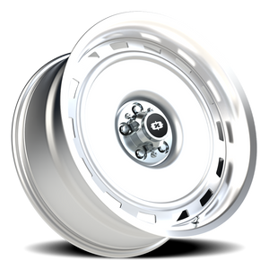 Vision Wheel 54 Silver Machined Lip 22x10 0 5x127mm 78.1mm - Wheelwiz