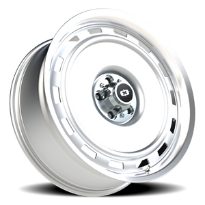 Vision Wheel 54 Silver Machined Lip 22x9 +6 5x127mm 78.1mm - Wheelwiz