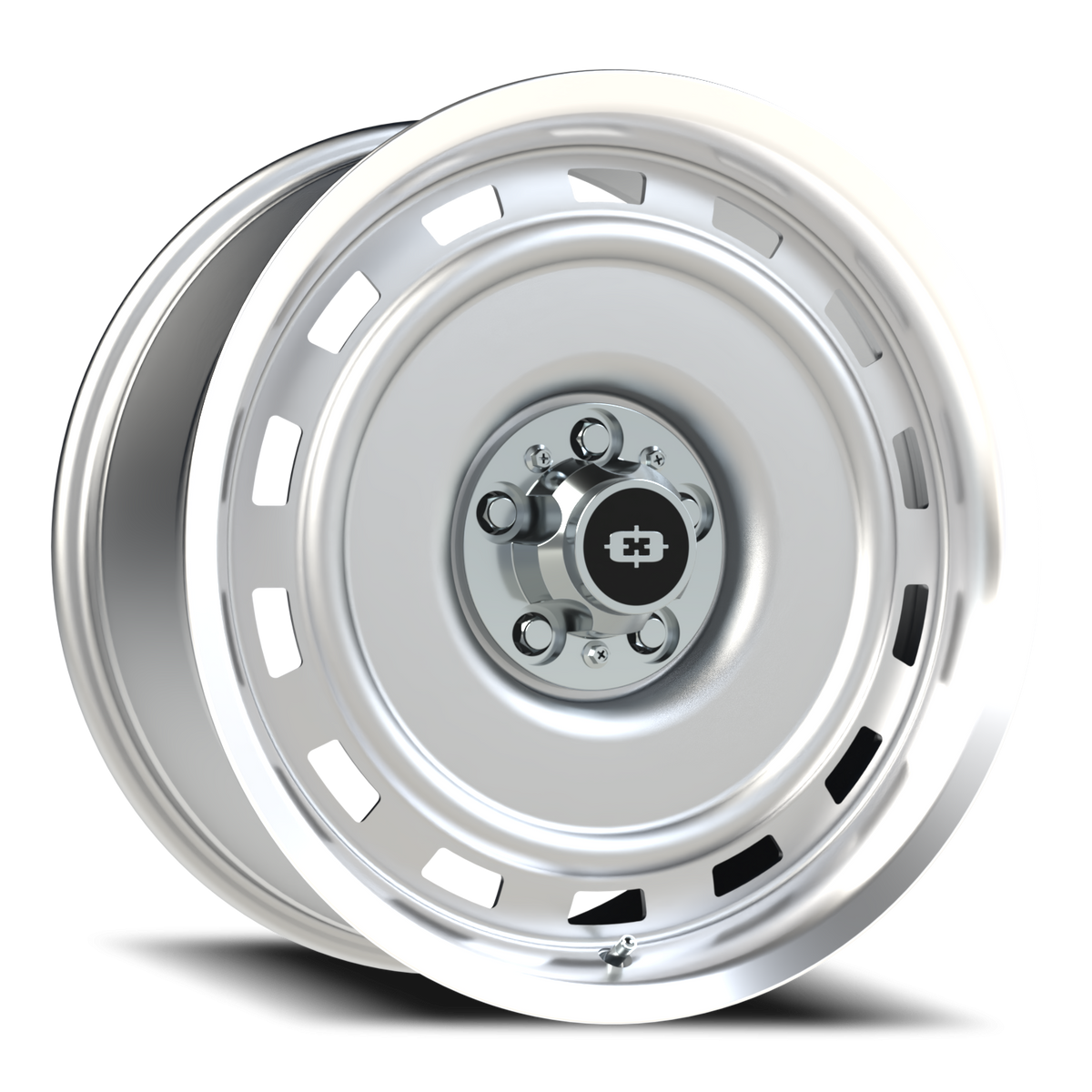 Vision Wheel 54 Silver Machined Lip 20x9 +6 5x127mm 78.1mm - Wheelwiz