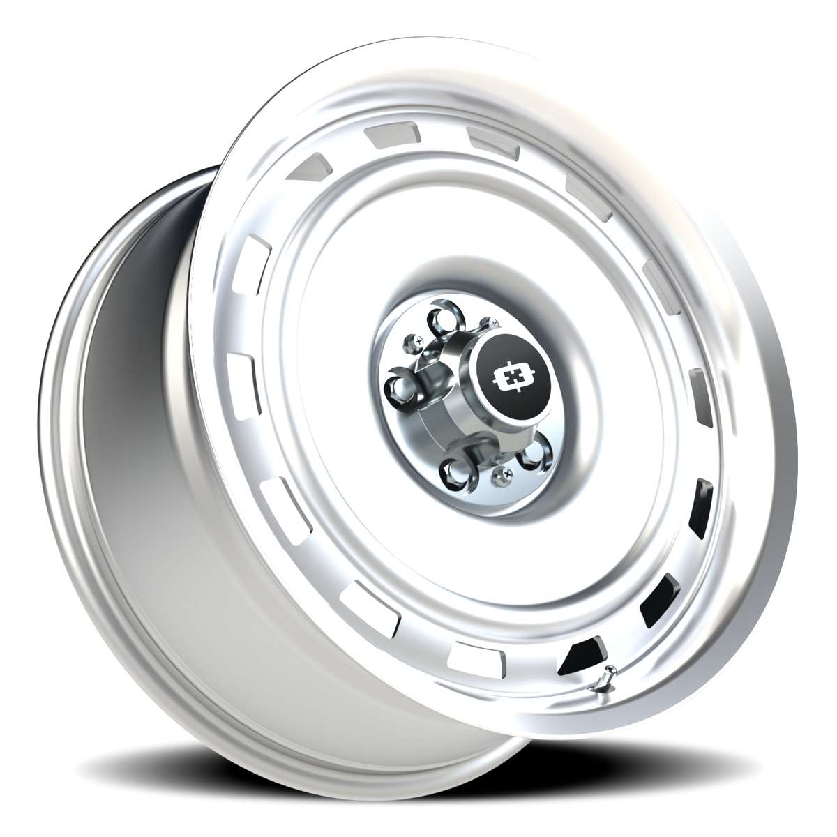 Vision Wheel 54 Silver Machined Lip 20x9 +6 5x127mm 78.1mm - Wheelwiz