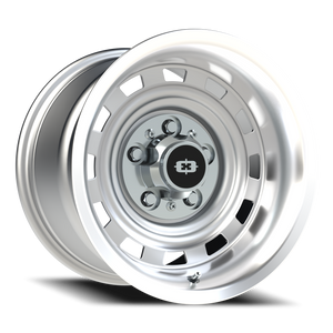 Vision Wheel 54 Silver Machined Lip 15x10 -12 5x127mm 78.2mm - Wheelwiz