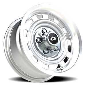 Vision Wheel 54 Silver Machined Lip 15x7 +6 5x127mm 78.2mm - Wheelwiz