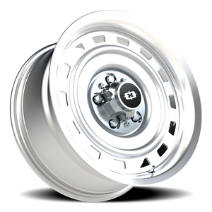 Vision Wheel 54 Silver Machined Lip 17x8 0 5x127mm 78.1mm - Wheelwiz