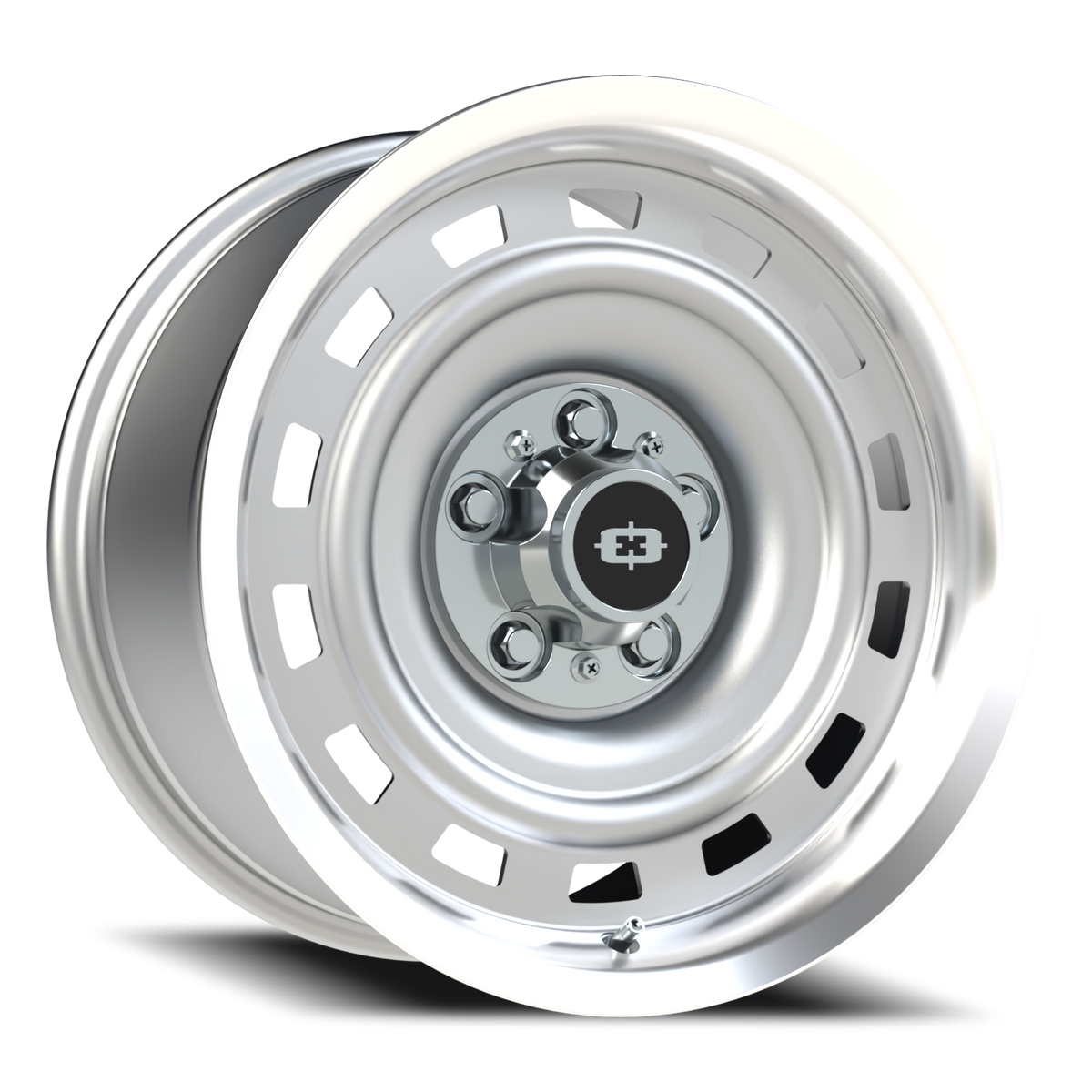 Vision Wheel 54 Silver Machined Lip 17x9 0 5x127mm 78.1mm - Wheelwiz