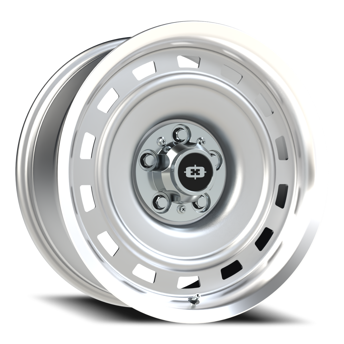 Vision Wheel 54 Silver Machined Lip 18x8 -6 5x127mm 78.1mm - Wheelwiz