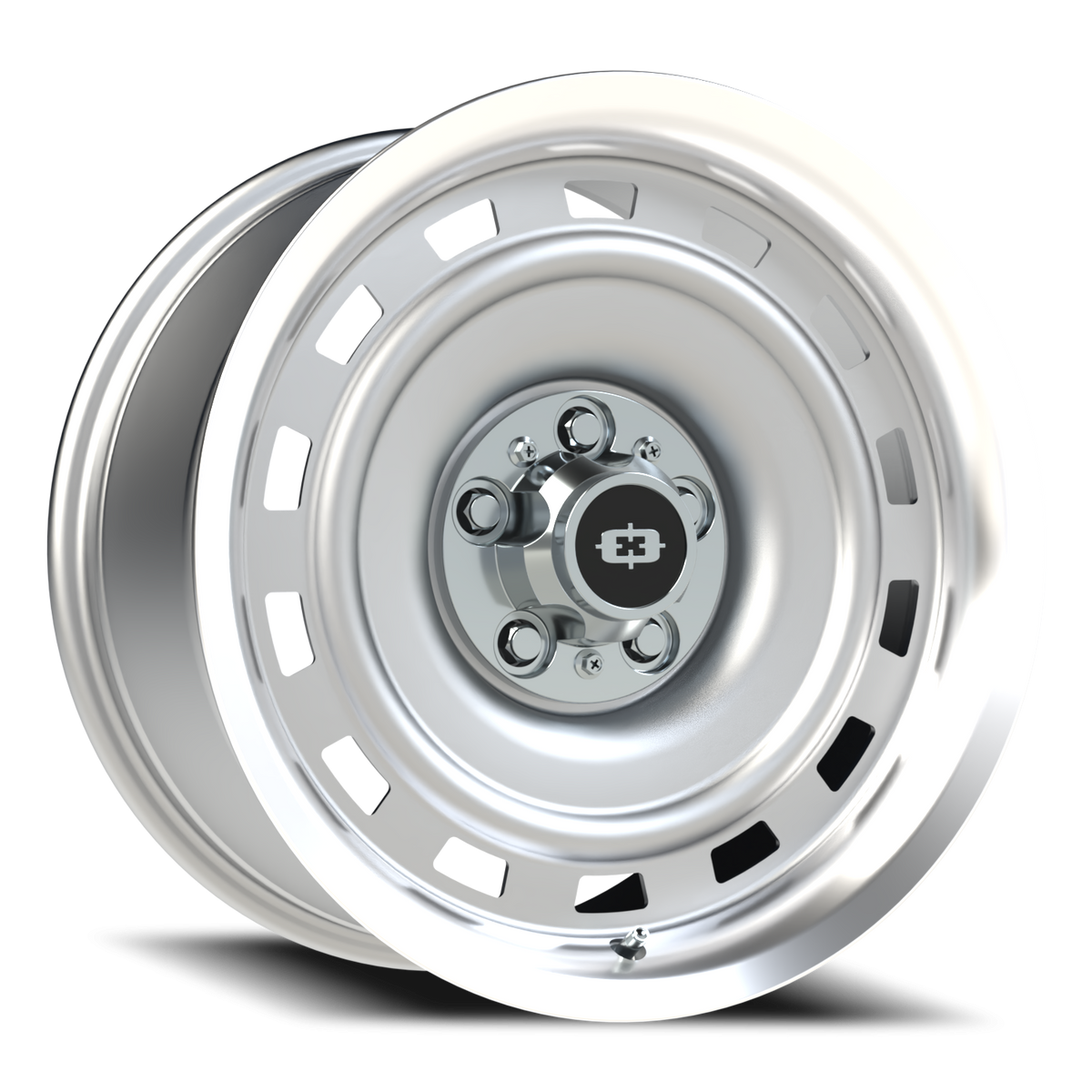 Vision Wheel 54 Silver Machined Lip 18x9 0 5x127mm 78.1mm - Wheelwiz