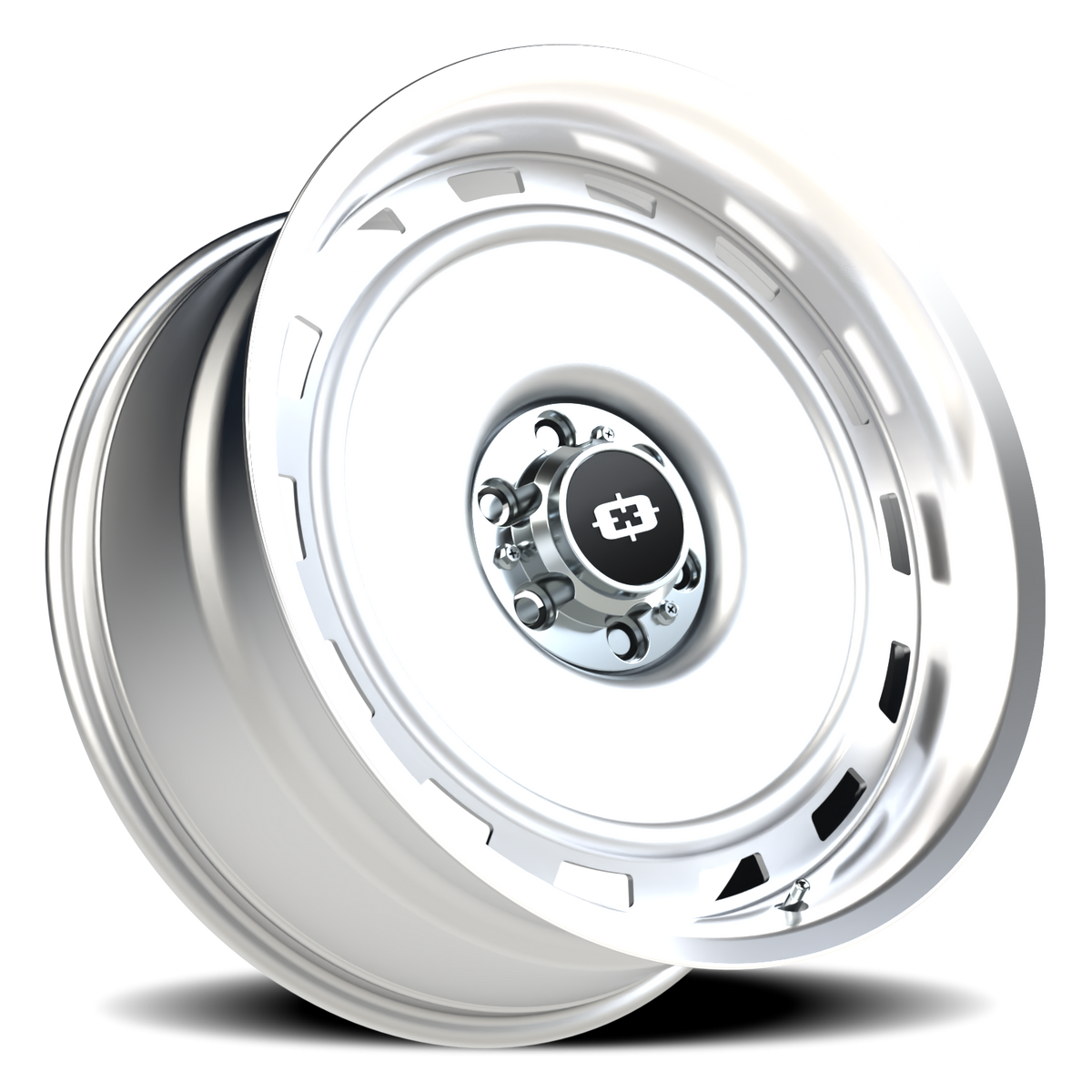 Vision Wheel 54 Silver Machined Lip 22x10 -25 6x139.7mm 108mm - Wheelwiz