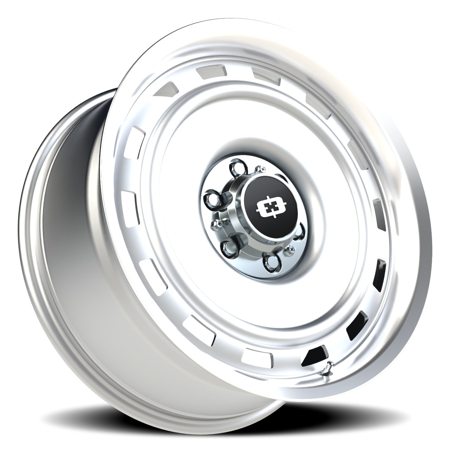 Vision Wheel 54 Silver Machined Lip 20x9 +25 6x139.7mm 78.1mm - Wheelwiz