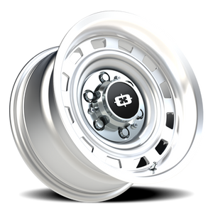 Vision Wheel 54 Silver Machined Lip 15x10 -44 6x139.7mm 108mm - Wheelwiz