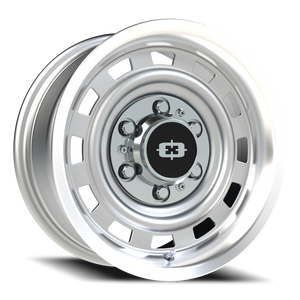 Vision Wheel 54 Silver Machined Lip 15x7 +6 6x139.7mm 108mm - Wheelwiz