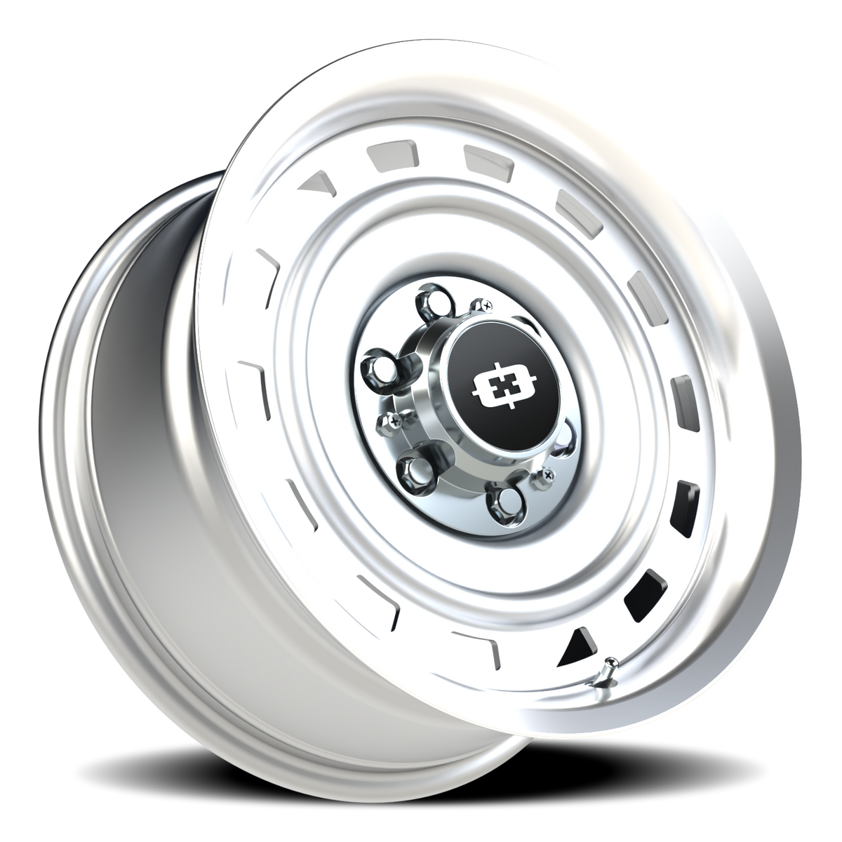 Vision Wheel 54 Silver Machined Lip 17x8 0 6x139.7mm 108mm - Wheelwiz