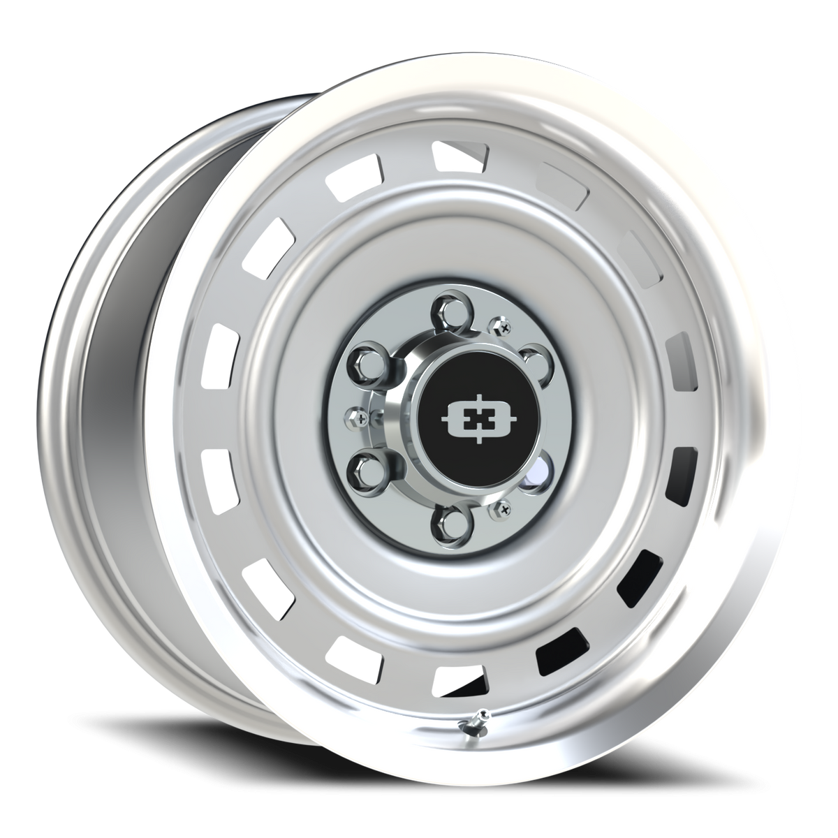 Vision Wheel 54 Silver Machined Lip 17x8 +12 6x139.7mm 78.1mm - Wheelwiz