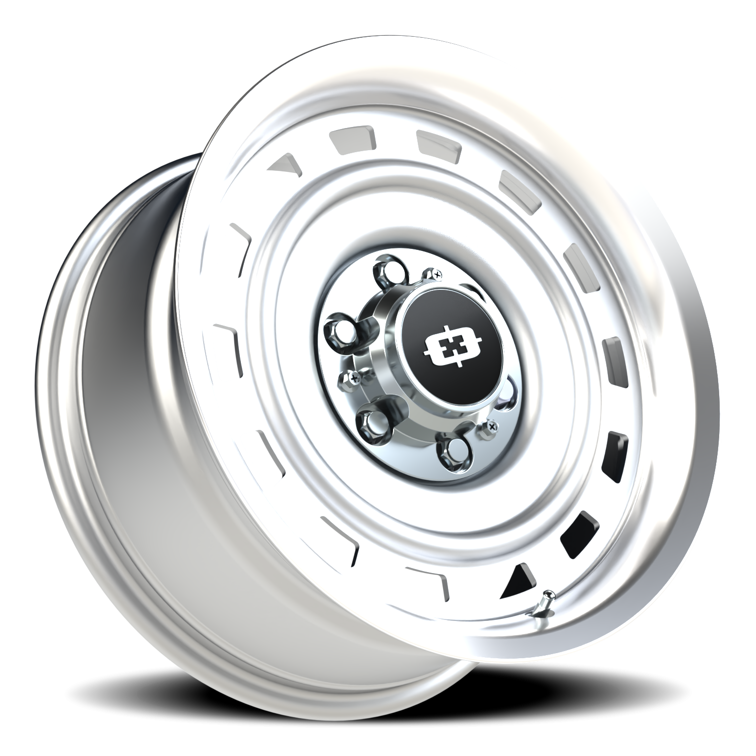 Vision Wheel 54 Silver Machined Lip 17x8 +12 6x139.7mm 78.1mm - Wheelwiz