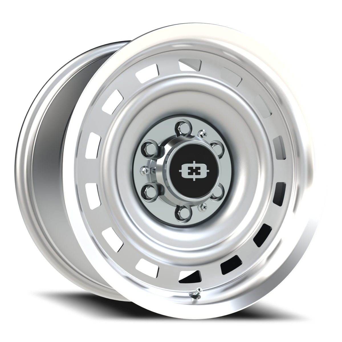 Vision Wheel 54 Silver Machined Lip 17x9 -12 6x139.7mm 108mm - Wheelwiz