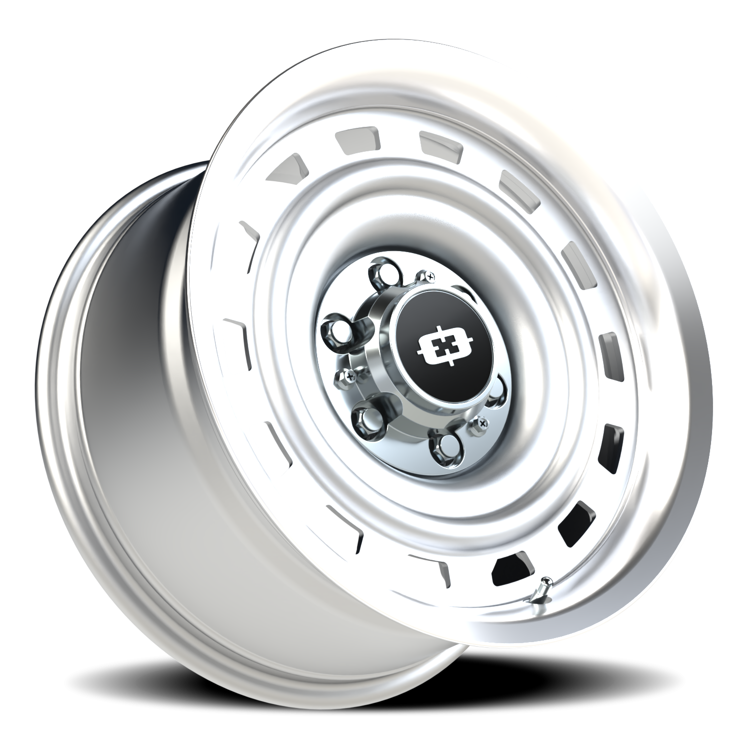 Vision Wheel 54 Silver Machined Lip 17x9 -12 6x139.7mm 108mm - Wheelwiz