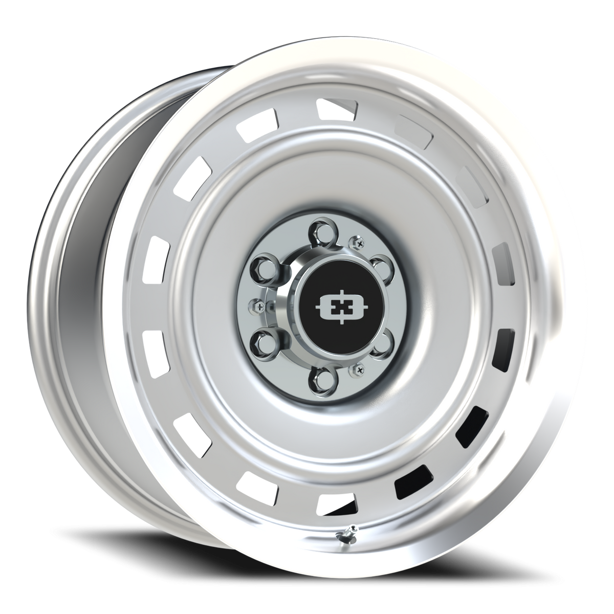 Vision Wheel 54 Silver Machined Lip 18x8 -6 6x139.7mm 108mm - Wheelwiz