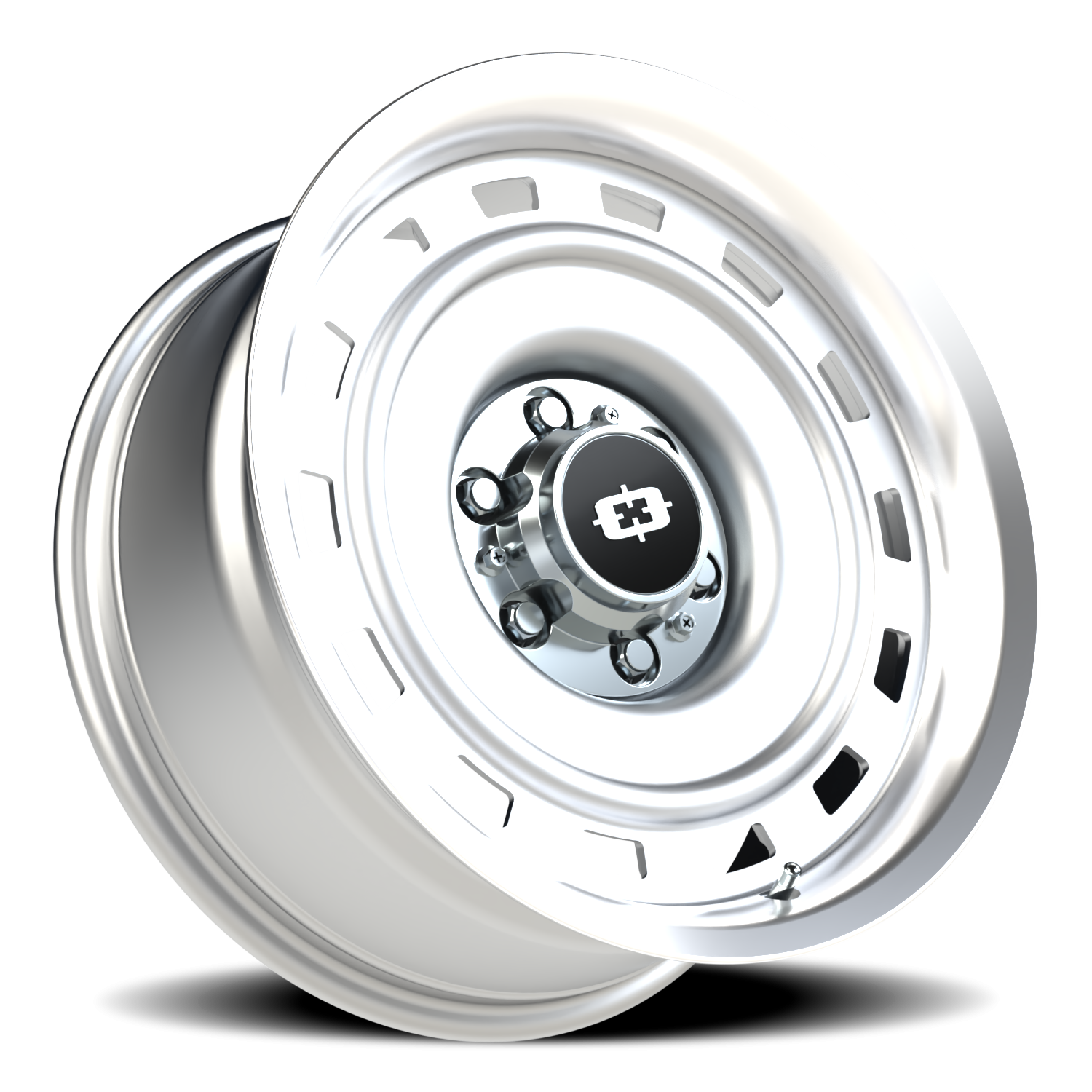 Vision Wheel 54 Silver Machined Lip 18x8 -6 6x139.7mm 108mm - Wheelwiz