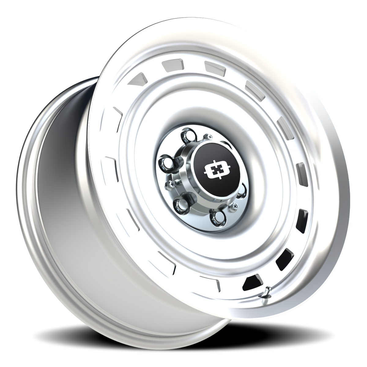 Vision Wheel 54 Silver Machined Lip 18x9 +12 6x139.7mm 78.1mm - Wheelwiz