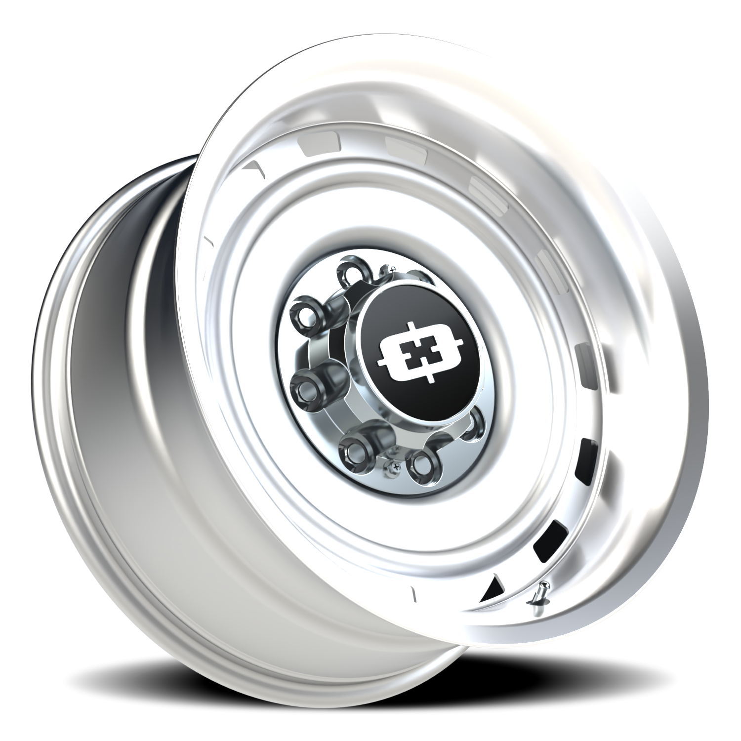 Vision Wheel 54 Silver Machined Lip 20x10 -25 8x180mm 124.2mm - Wheelwiz
