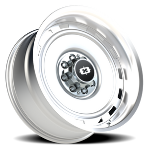 Vision Wheel 54 Silver Machined Lip 22x10 -25 8x165.1mm 116.8mm - Wheelwiz