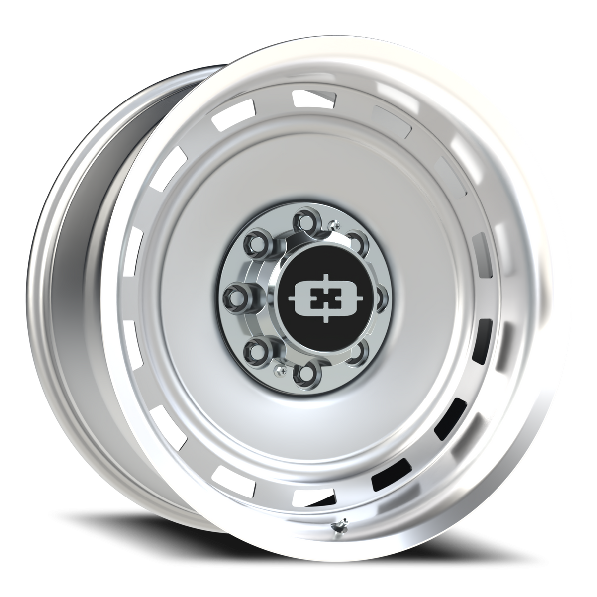 Vision Wheel 54 Silver Machined Lip 22x10 -25 8x180mm 124.2mm - Wheelwiz