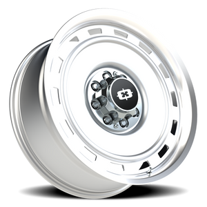 Vision Wheel 54 Silver Machined Lip 22x9 +12 8x165.1mm 116.8mm - Wheelwiz