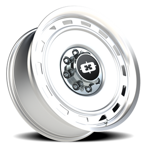 Vision Wheel 54 Silver Machined Lip 22x9 +12 8x180mm 124.2mm - Wheelwiz