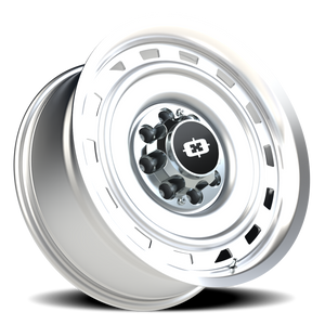 Vision Wheel 54 Silver Machined Lip 20x9 -12 8x165.1mm 116.8mm - Wheelwiz