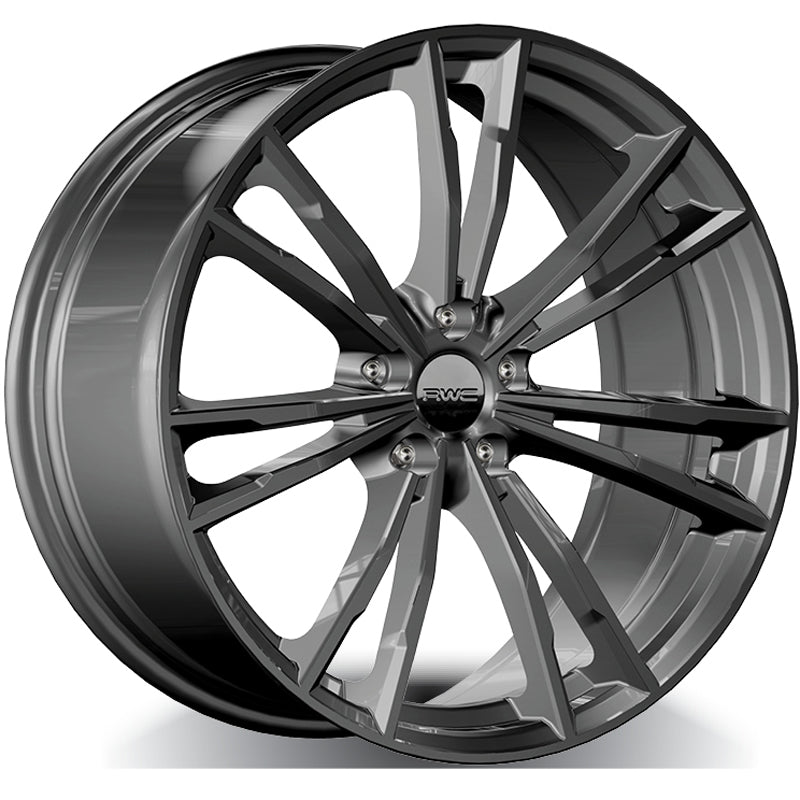 RWC 550 Anthracite 18x8 +45 5x112mm 66.7mm - Wheelwiz