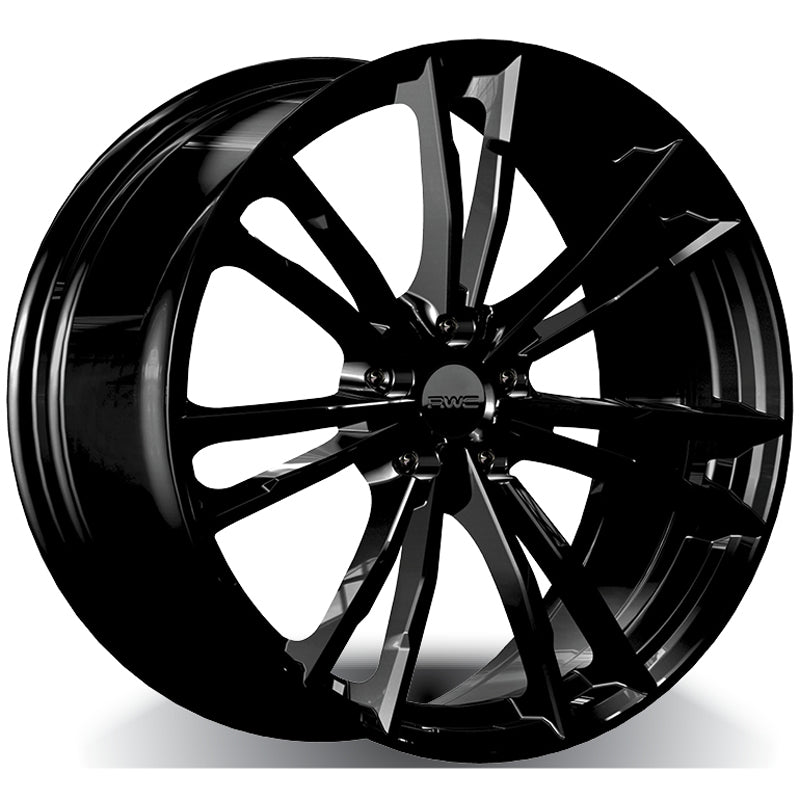 RWC 550 Black 18x8 +45 5x112mm 66.7mm - Wheelwiz