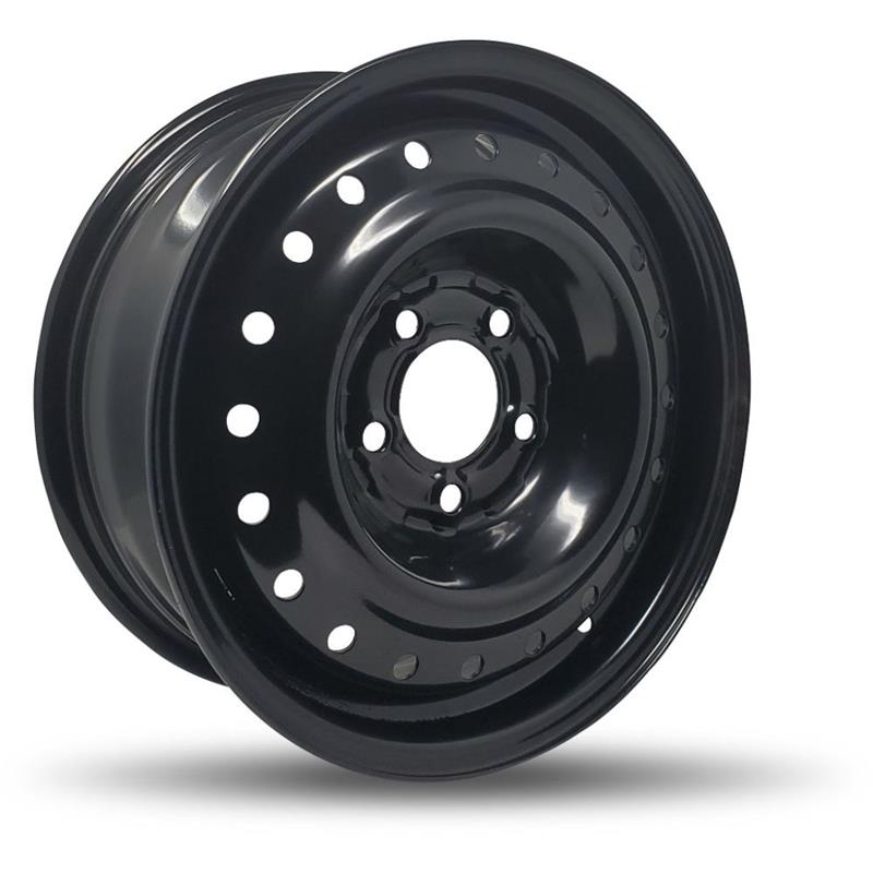 Steel Black 15x15 +38.5 5x114.3mm 72mm