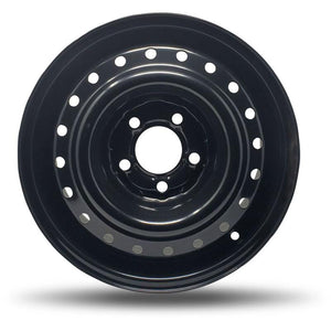 Steel Black 15x15 +38.5 5x114.3mm 72mm