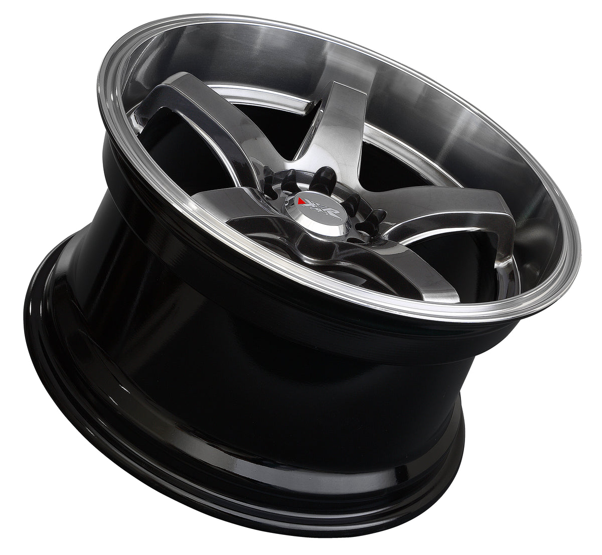 XXR Wheels 555 Chromium Black / ML 18x8.5 +35 5x100|5x114.3 73.1mm - Wheelwiz