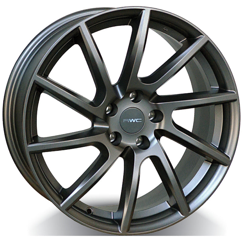 RWC 557 Gunmetal 20x8.5 +35 5x114.3mm 66.1mm - Wheelwiz