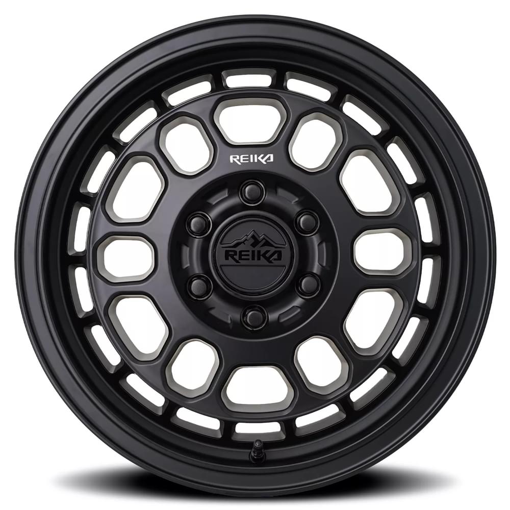 Reika R35 Satin Black 17x8 +35 6x130mm 84.1mm