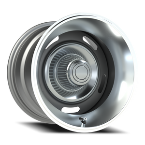 Vision Wheel 55 Silver 15x10 -32 5x127mm 81.7mm - Wheelwiz