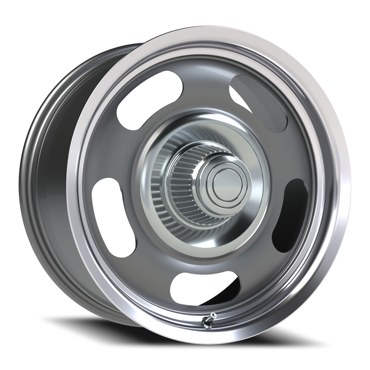 Vision Wheel 55 Gunmetal Machined Lip 18x8.5 -6 5x114.3mm 83mm - Wheelwiz