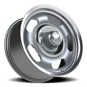 Vision Wheel 55 Gunmetal Machined Lip 18x8.5 -6 5x114.3mm 83mm - Wheelwiz